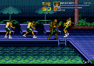 The Punisher screenshot 2 for Sega Mega Drive